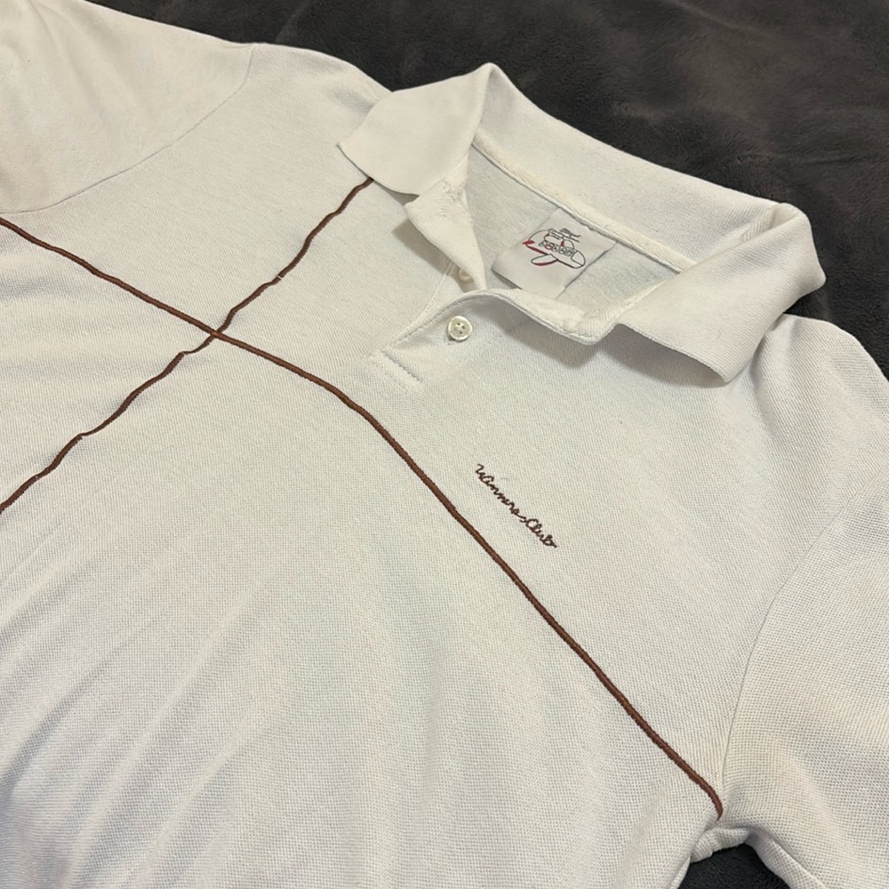 Illegal Civilization White Polo. Men’s M